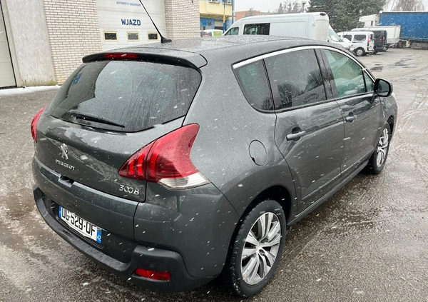 Peugeot 3008 cena 17900 przebieg: 220000, rok produkcji 2014 z Chodzież małe 352